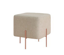 Atelier Del Sofa Puf Bohemio Copper 60 - Coffee
